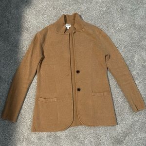 JCrew Size Small Women’s Brown Sweater Blazer